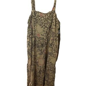 Floral Patterned Maci Tiered Dress with pockets PTP 21L 55